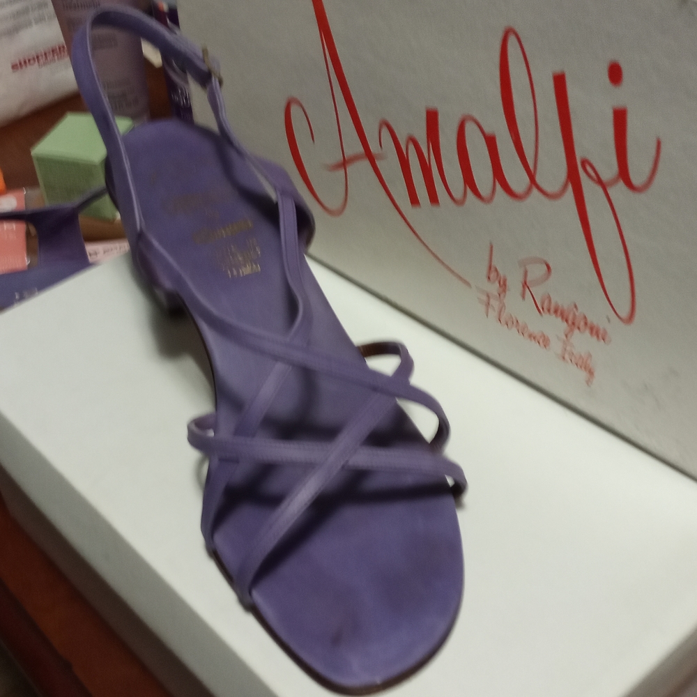 Vintage Amalfi Purple Sandals
